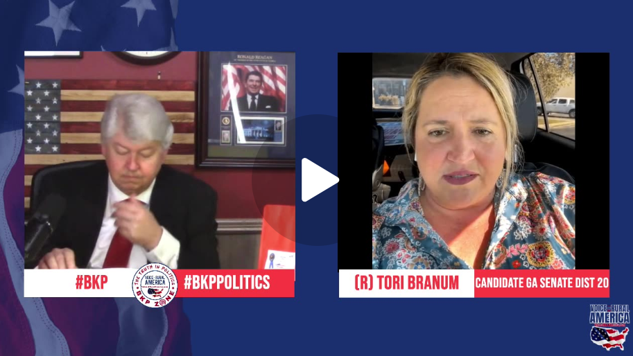 Tori Branum candidate for Georgia Senate District 20 - Voice of Rural