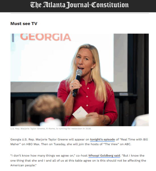 The Georgia Hour, episode 192: MTG’s Red-Hat Rebellion: Unmasking the Boys’ Club Plot to Block Her Georgia Power Grab ad-mania