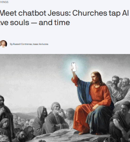 Battling Shutdowns, Battery Borders, and Bot Jesus in America’s AI Apocalypse ad-mania